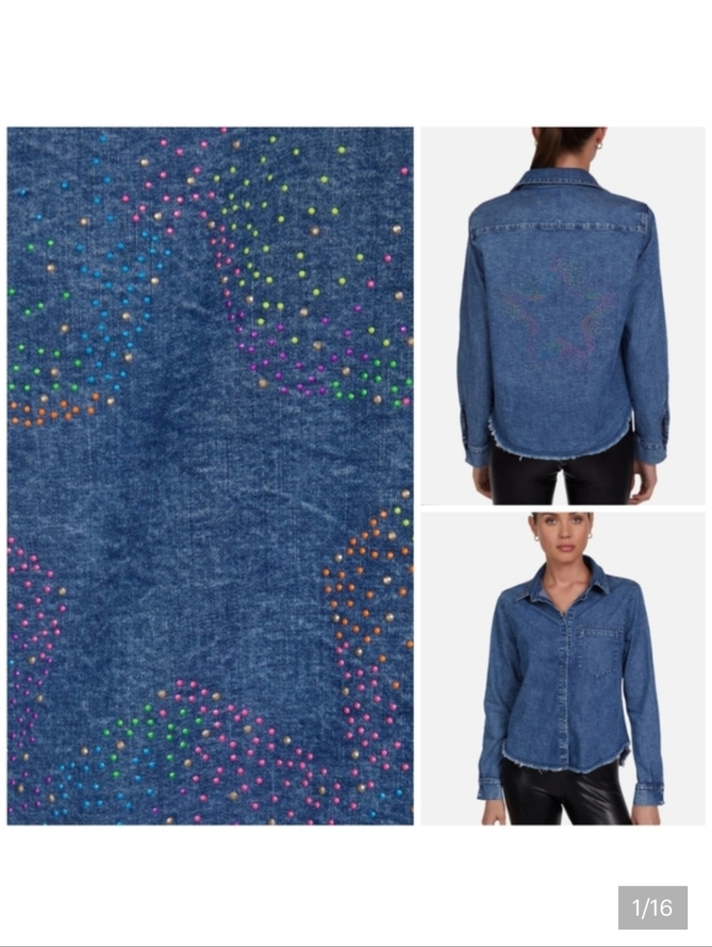 Lauren Moshi Neon Stud Starburst